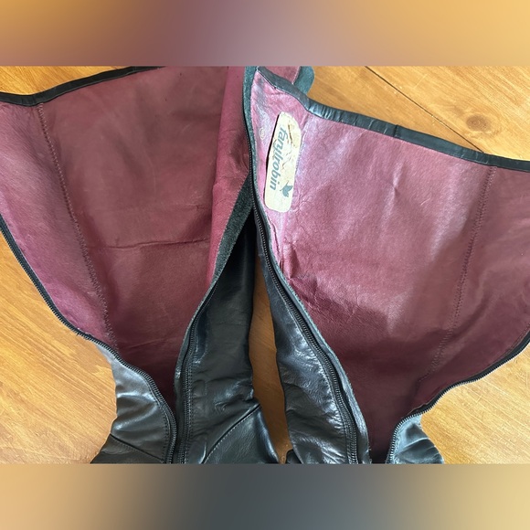 FARYLROBIN - Knee High Leather boots - BLACK - 6US - Picture 5 of 8